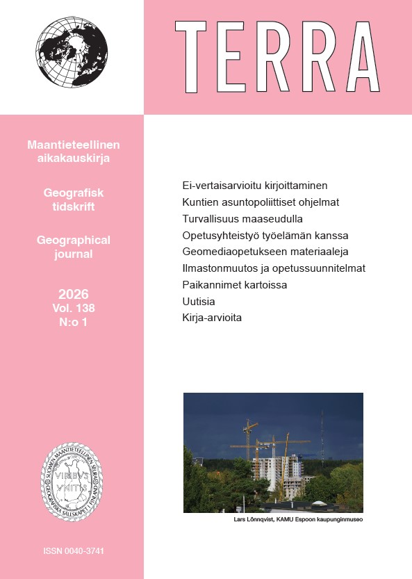					Näytä Vol 138 Nro 1 (2026)
				